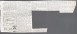 newspaper clipping - Queen Elizabeth II sails