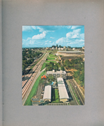 postcard Howard Johnson's Atlanta aerial 12437-C