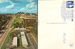 postcard Howard Johnson's Atlanta aerial 12437-C
