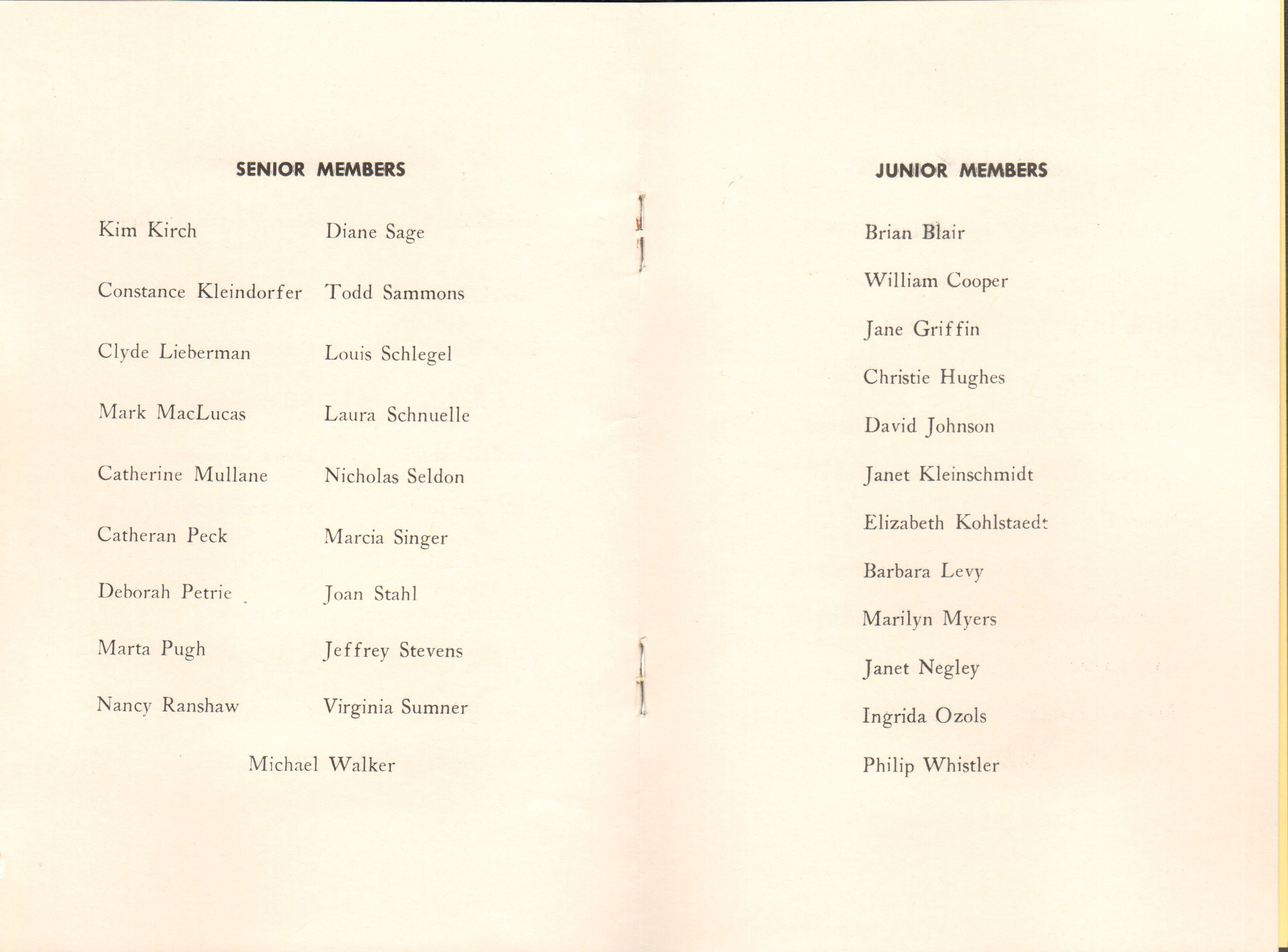 BRHS National Honor Society program