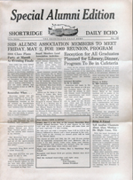 Shortridge HS  Daily Echo special alumni edition May 1969