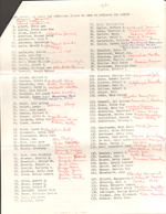 Shortridge HS  Class of 1944 reunion addresses