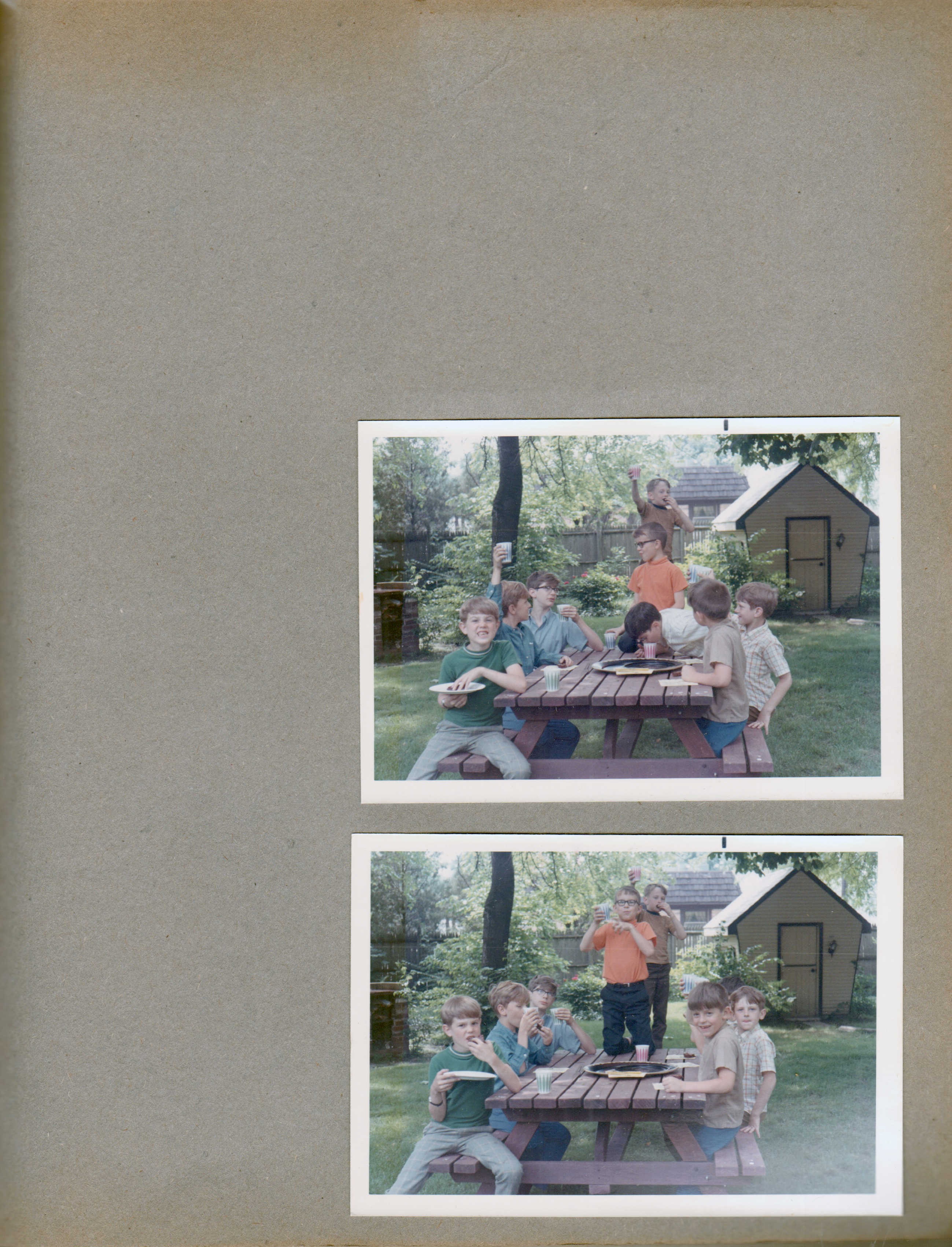 6122 yard - party - Teddy Bennett, Bruce Springer, Joe Lobraico, Alan