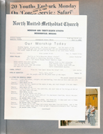 North United Methodist Church program Jun 1 1969