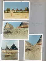 Chalet on the Lake - Stevensville MI - pool near Lake Michigan. Alan climbs in the sand. Sailboat.