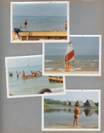 Chalet on the Lake - Stevensville MI - Sailboat. lake with chalets
