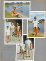 Chalet on the Lake - Stevensville MI - Fishing lake - Eddie, Alan Alan, Girstle, Eddie with catch.