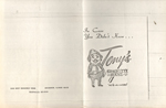 loose items - Xeroxed menu from Tony's Spaghetti House Broadview, IL.