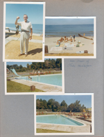 Chalet on the Lake - Stevensville MI - Girstle with fish catch. Our view of Lake Michigan.  Pool