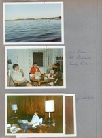 Wawasee - Jim Erwin, Bill Quatman, Randy Heider in kitchen. Doug Holtzclaw on sofa