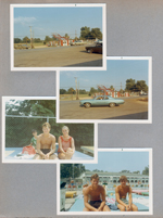 North Manchester - super slide. Riviera Club - Jim Erwin and Rosemary. and Bill Quatman.