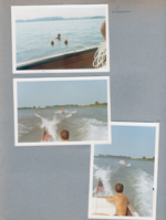 Wawasee - Susan skiing