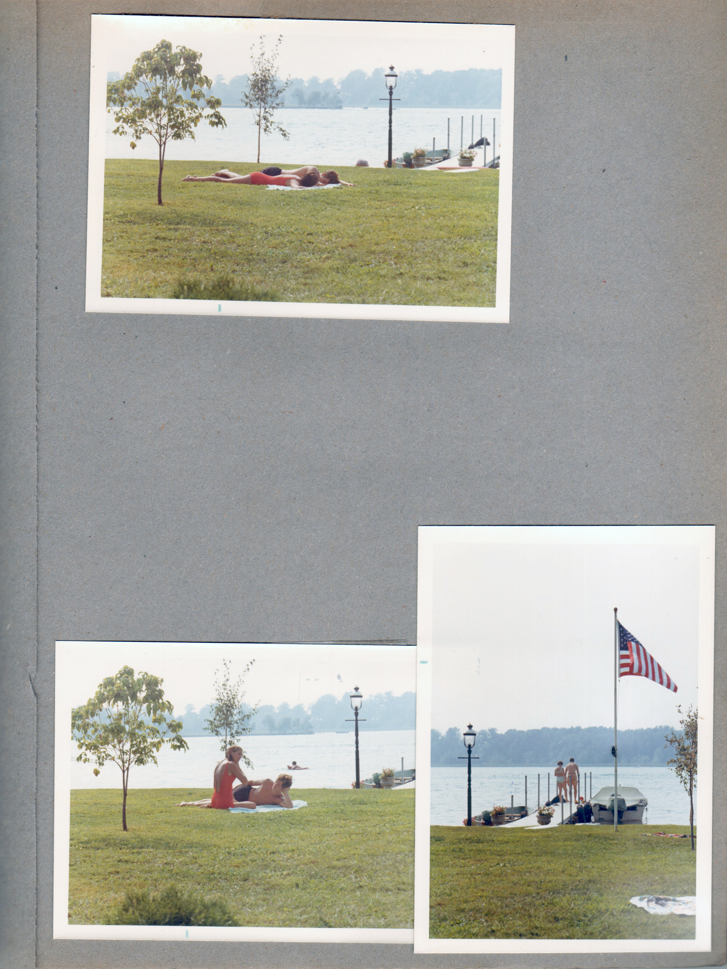 Wawasee - Susan and Bill Quatman in yard