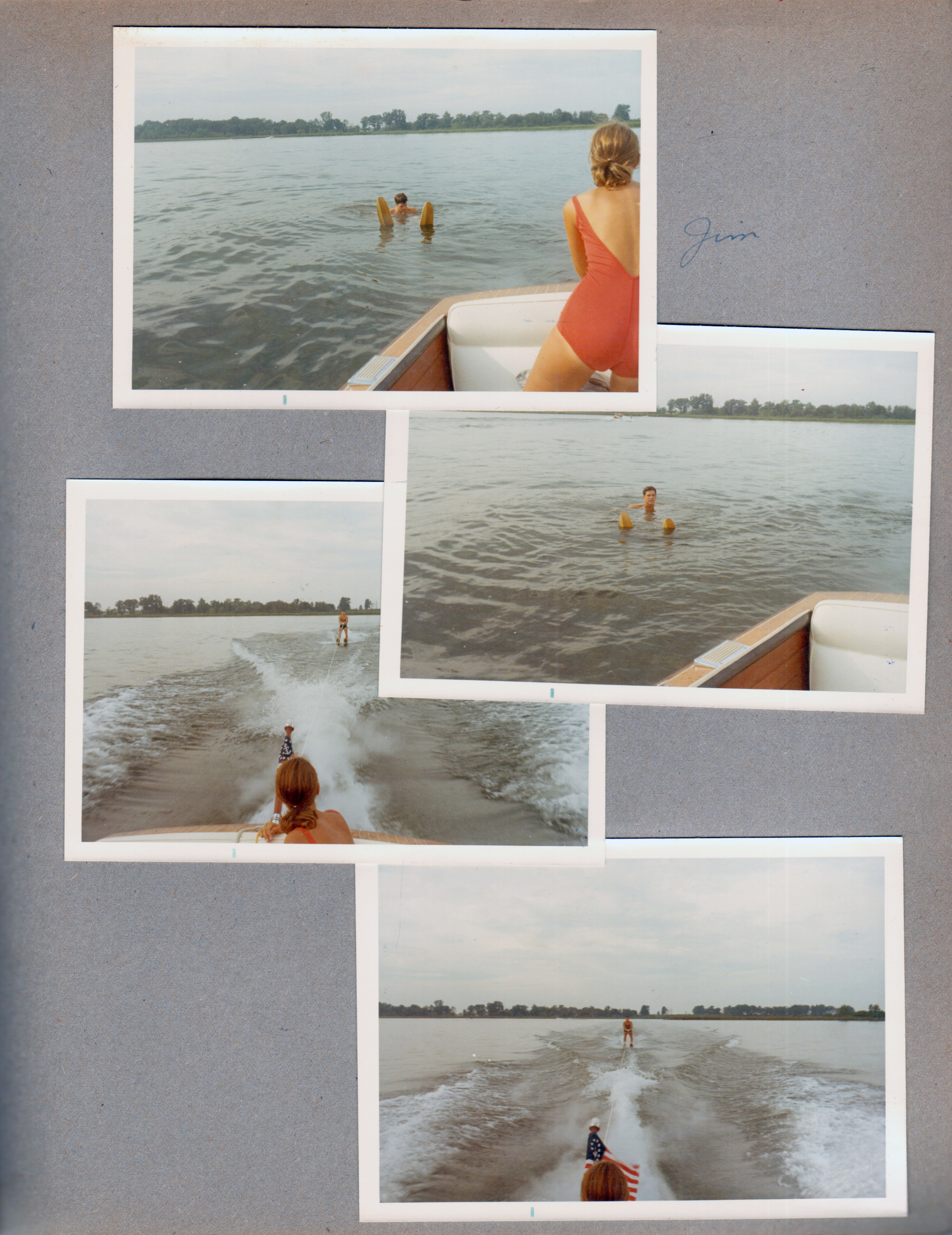 Wawasee - Jim Erwin skiing