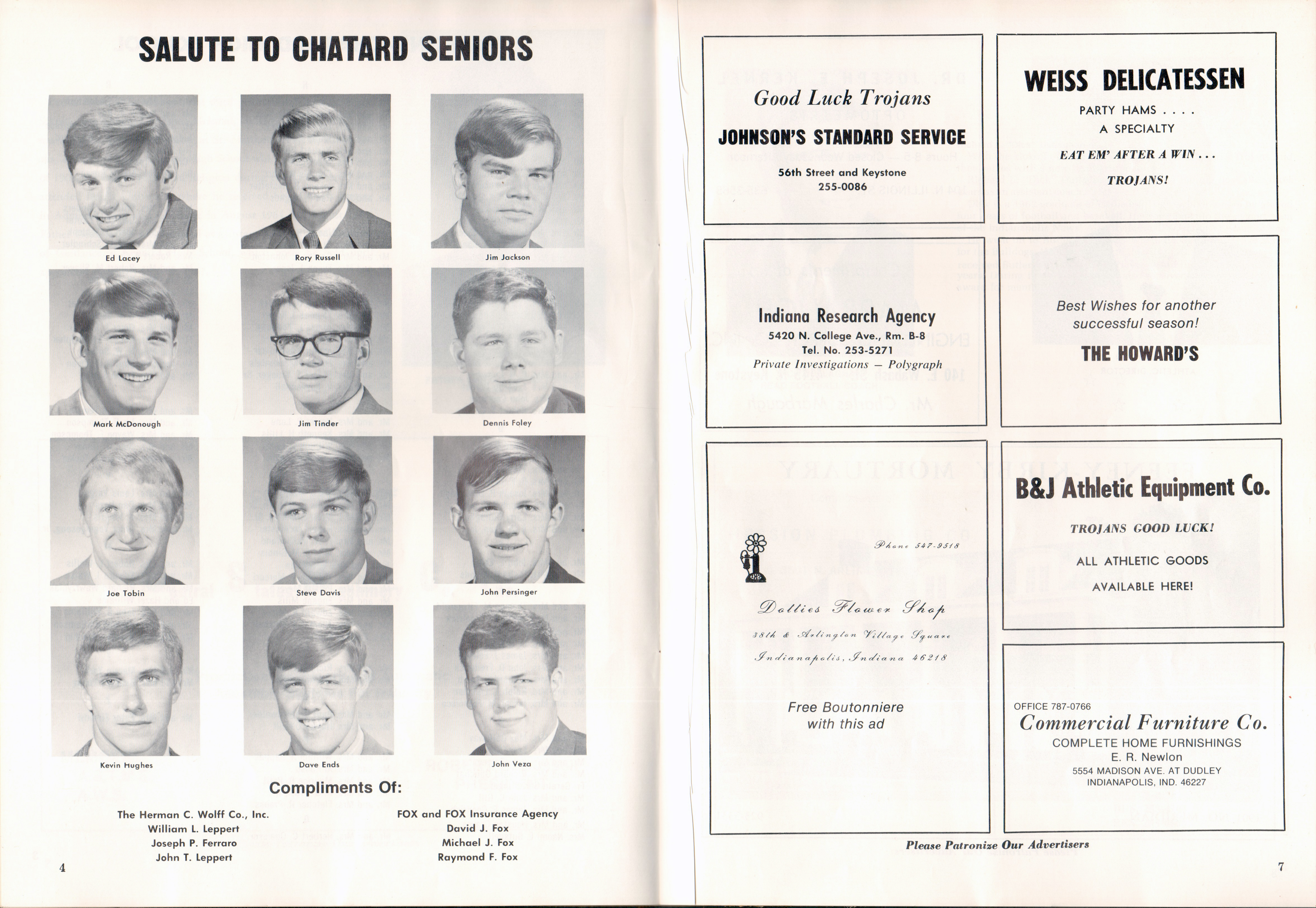 BRHS vs Chatard football program