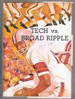 BRHS vs Tech football program