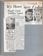 newspaper clipping - Howe Ripple
