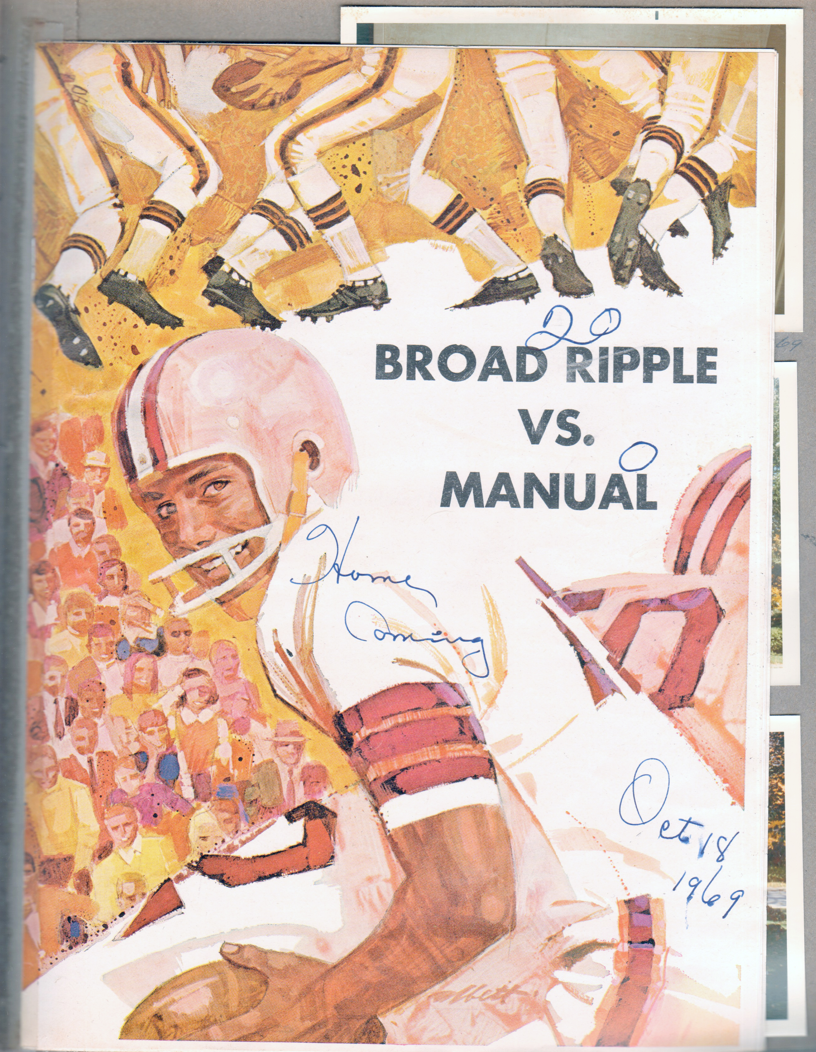 BRHS vs Manual football program