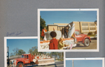 Homecoming Parade on BR Avenue - Float passing school