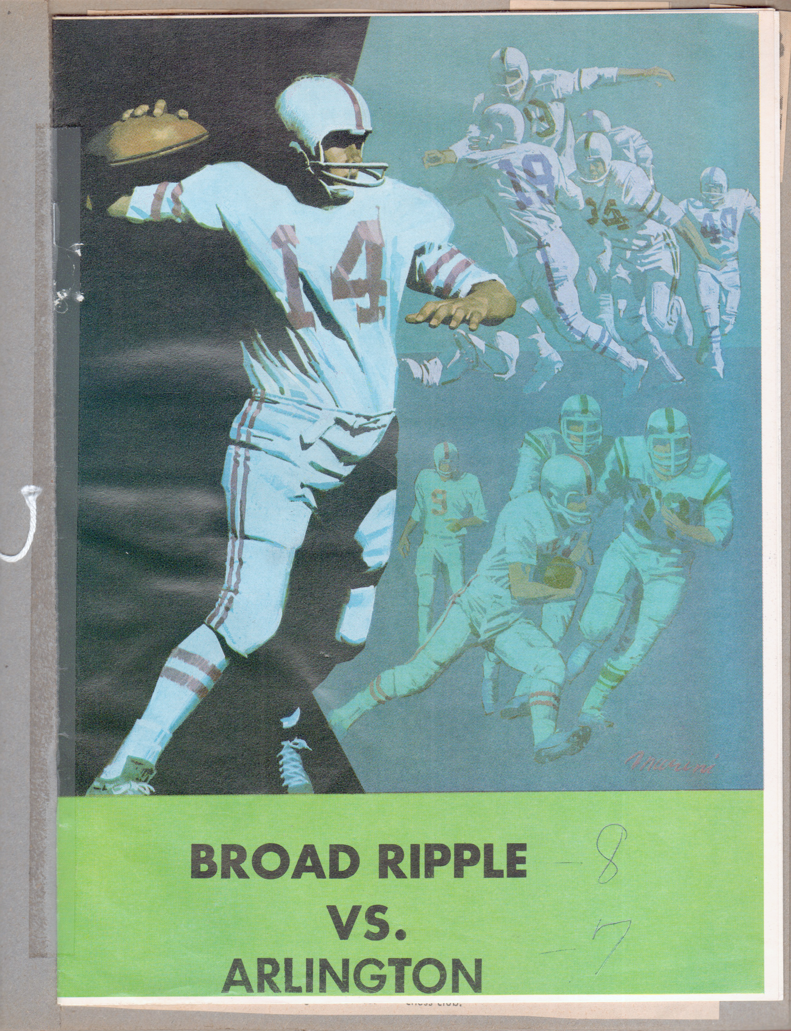 BRHS vs Arlington football program