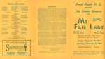 BRHS Golden Singers present My Fair Lady program - Skeffington's ad