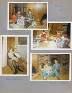 8817 Haverstick Karen Hague birthday at Glen's house. Nancy, Tracie, Karen. Mary birthday. Marlene and Glen. Eddie and Alan.