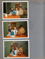 6122 dining room - Curt's birthday - Joe, Ronnie, Kenny, Curt, Alan. Bill.