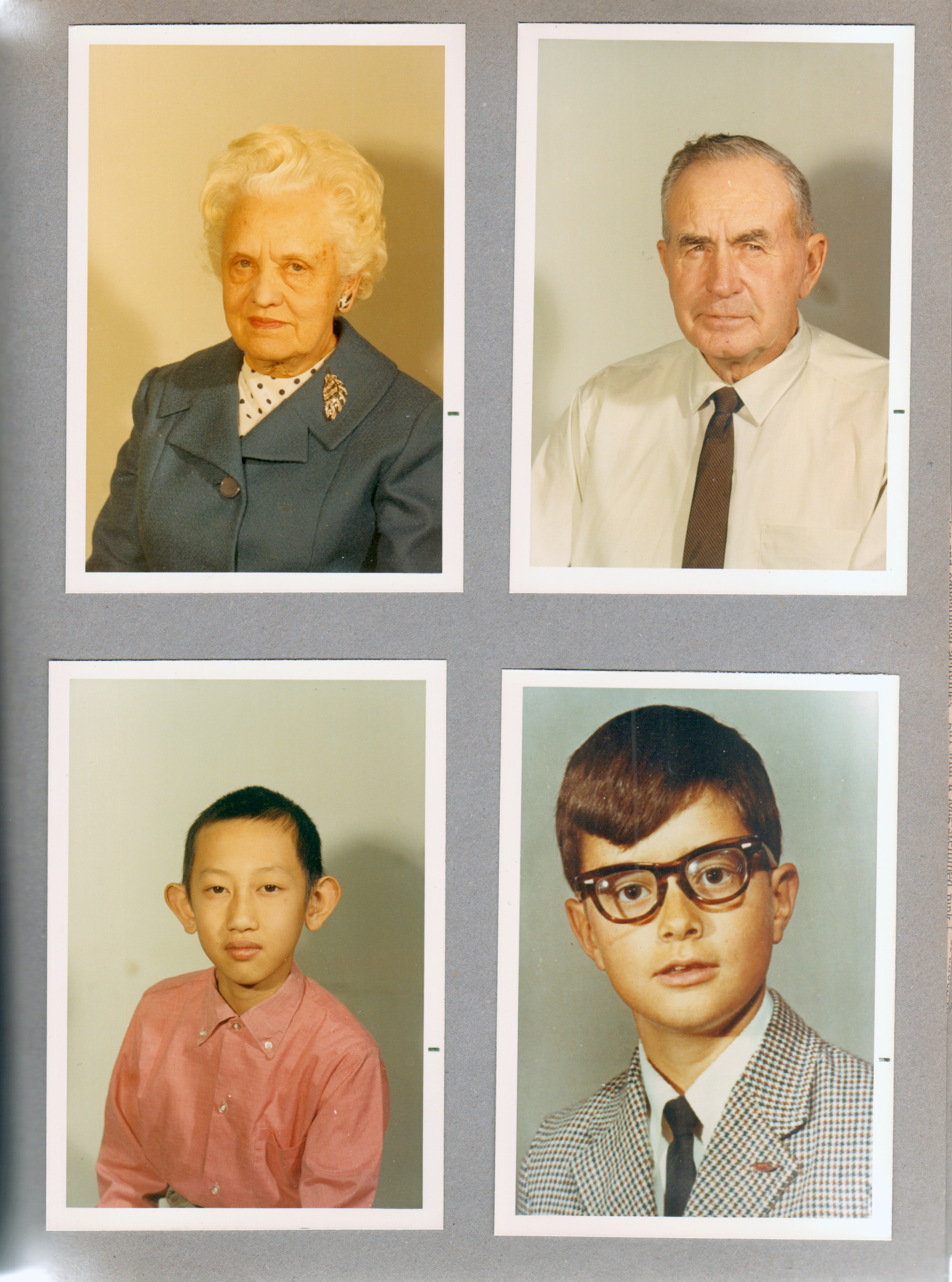 Portraits - Helen and Girstle Hague. Steve Chaillard. Alan