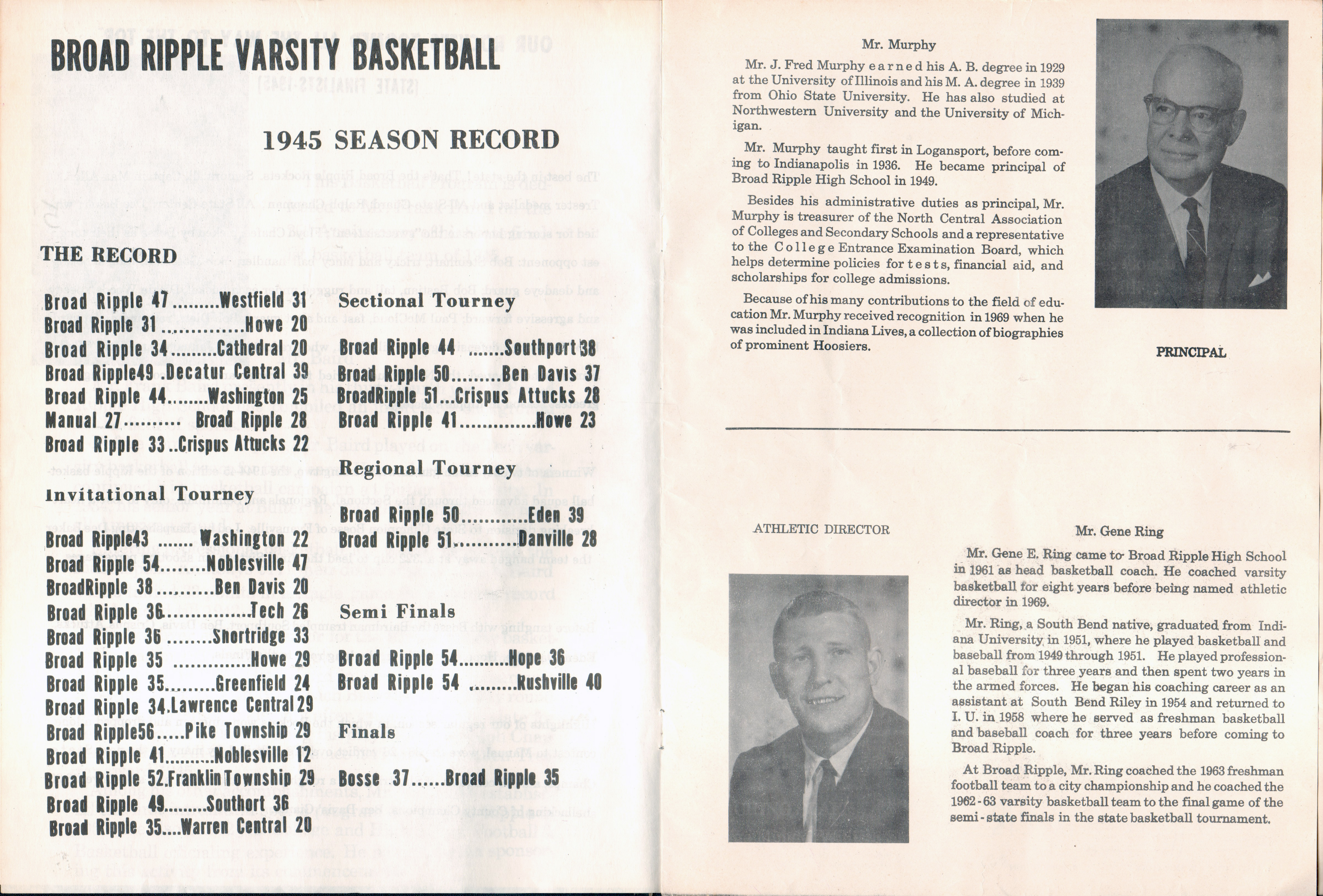 BRHS vs NW basketball program