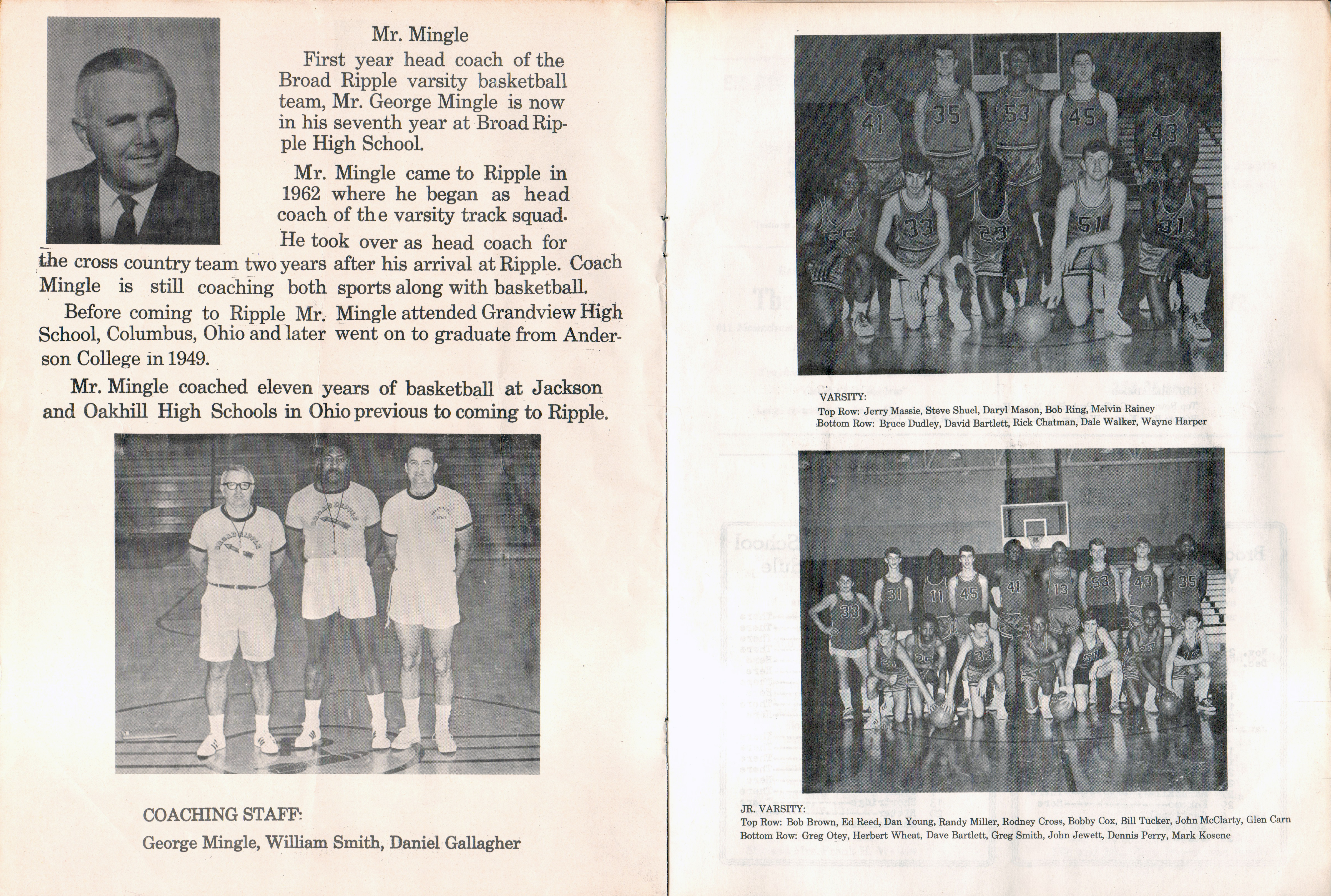 BRHS vs NW basketball program