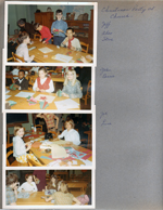 North United Methodist Church Christmas party - Jeff, Alan, Steve. John, Carrie. Joe, Lisa.