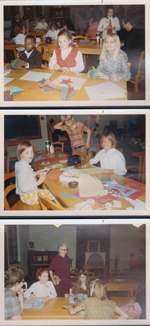 North United Methodist Church Christmas party - Elizabeth Earnhart(?). 