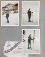 Mt. Wawasee - Susan - the 2nd trip. Alan. Rosemary. Snurfer ad.