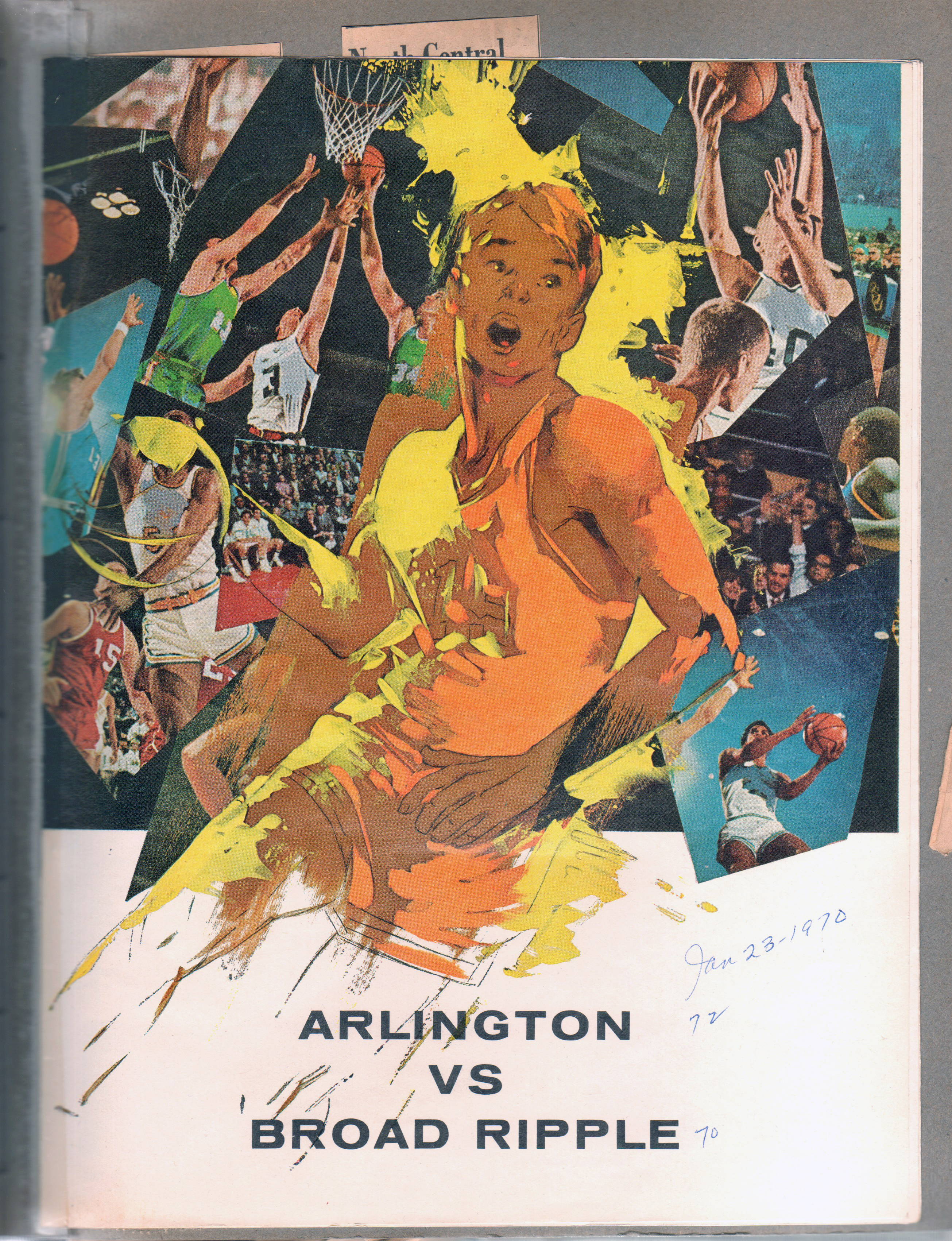 BRHS vs Arlington basketball program.
