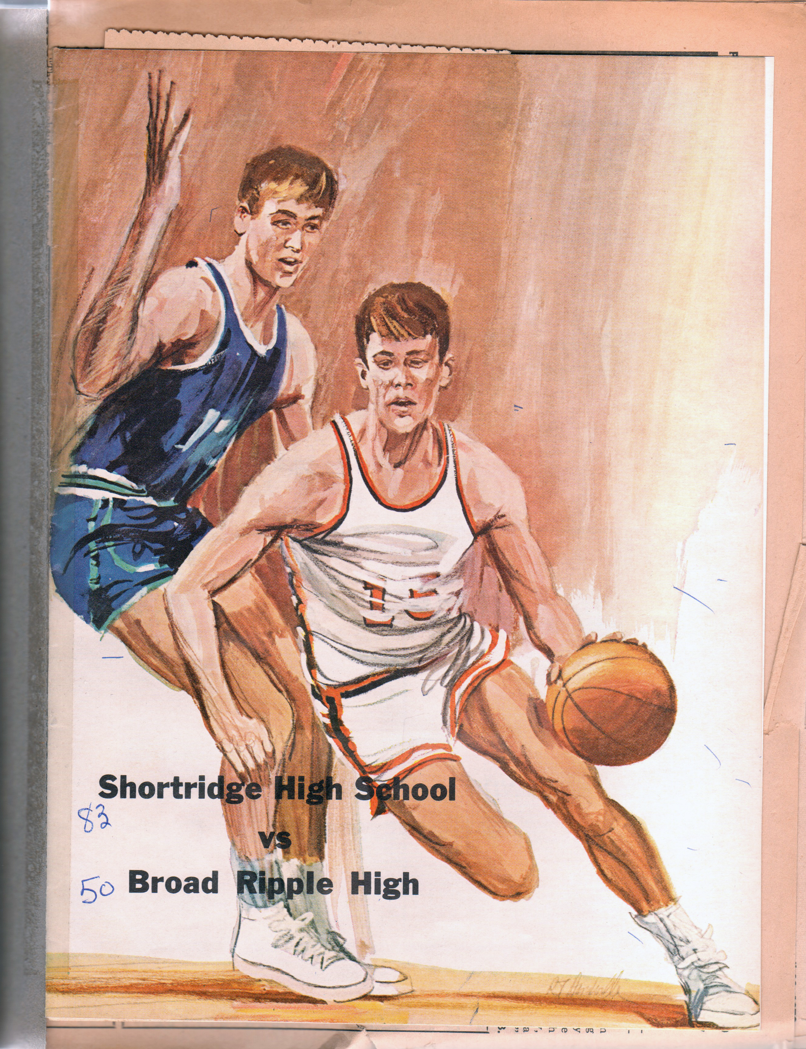 BRHS vs Shortridge basketball program.