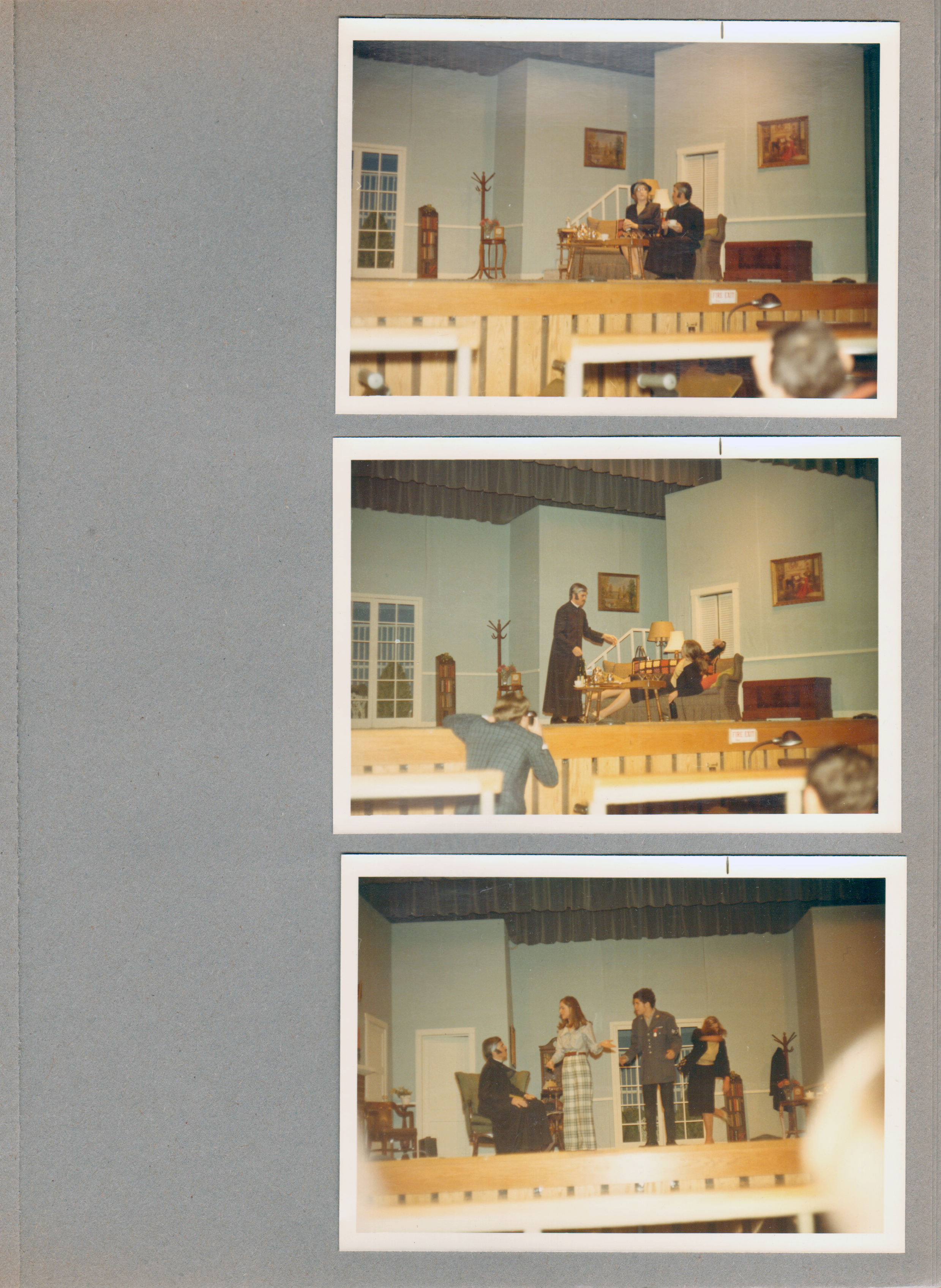 BRHS See How They Run on stage - Jim Jansen
