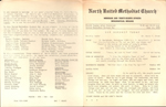 loose items - North United Methodist Church program June 14 1970 - BRHS - Susan