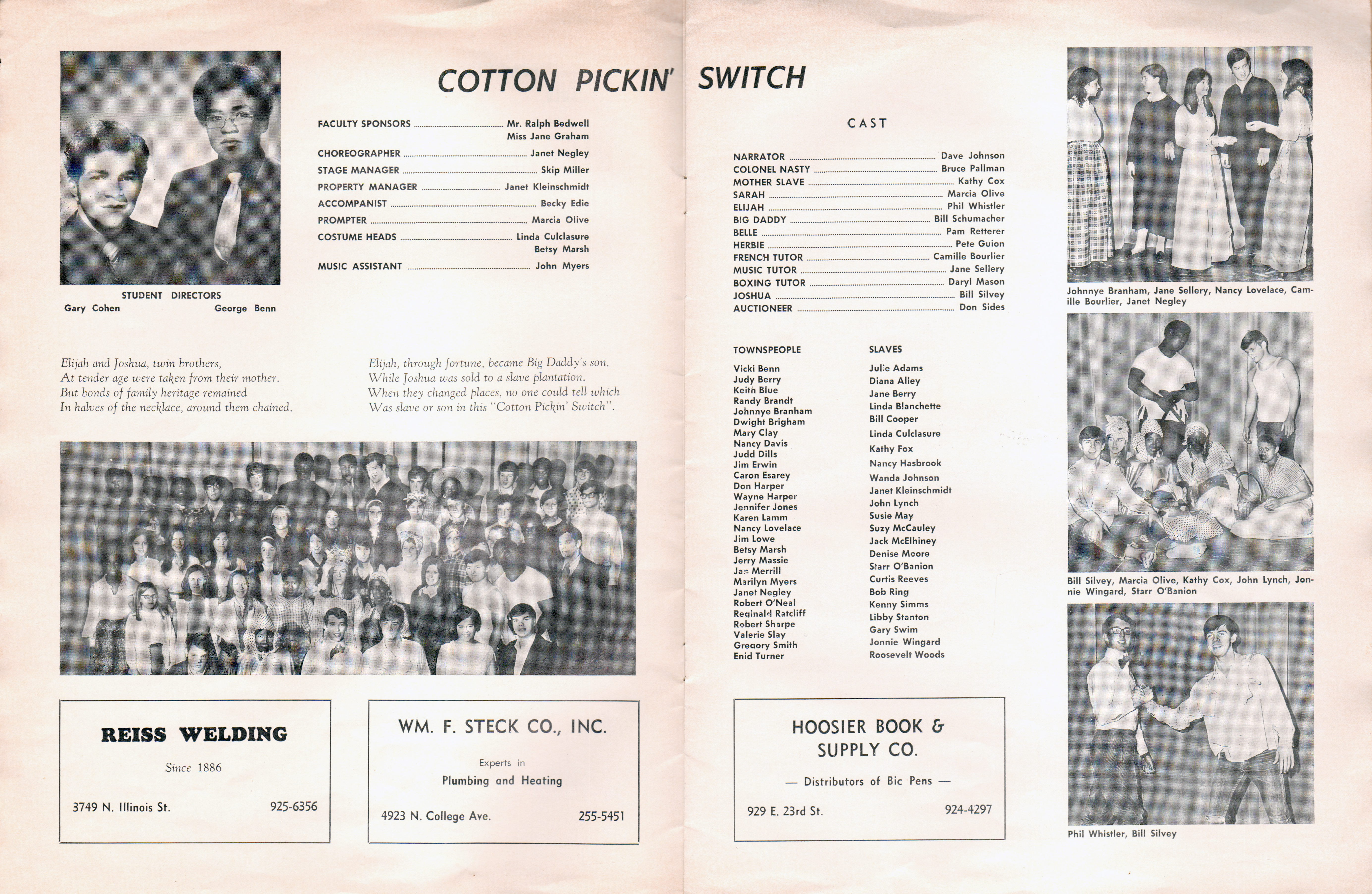 BRHS Ripples Acts 1970 program