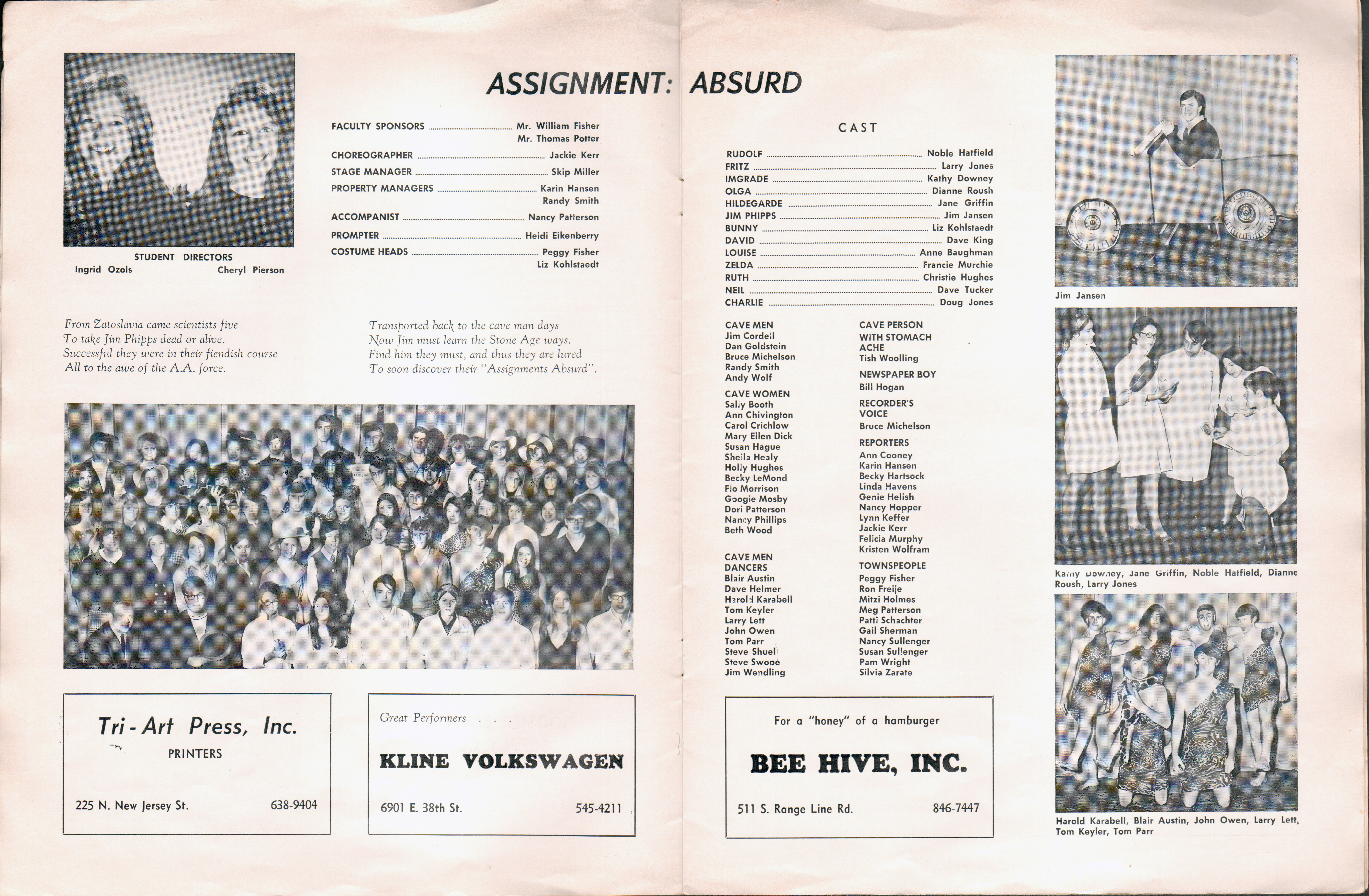 BRHS Ripples Acts 1970 program