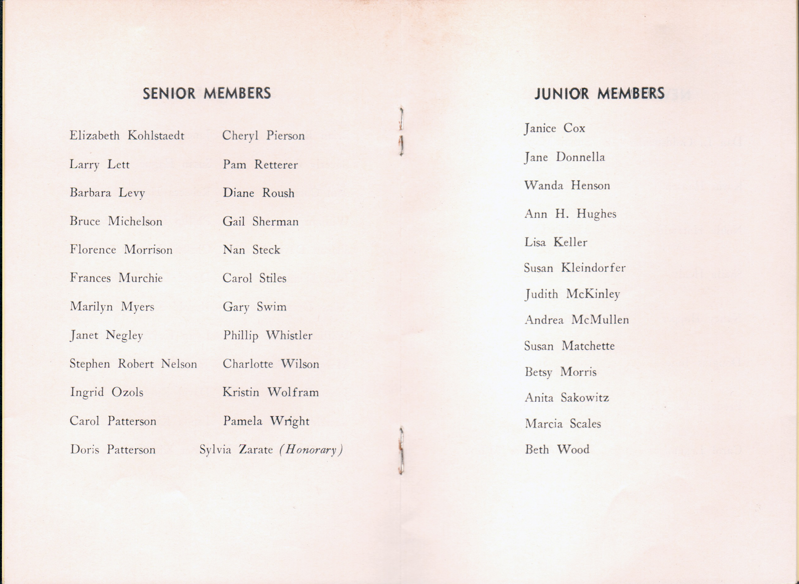 BRHS National Honor Society program