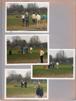 BRHS track meet - Susan and principal Murphy.