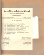 North United Methodist Church program - May 10 1970