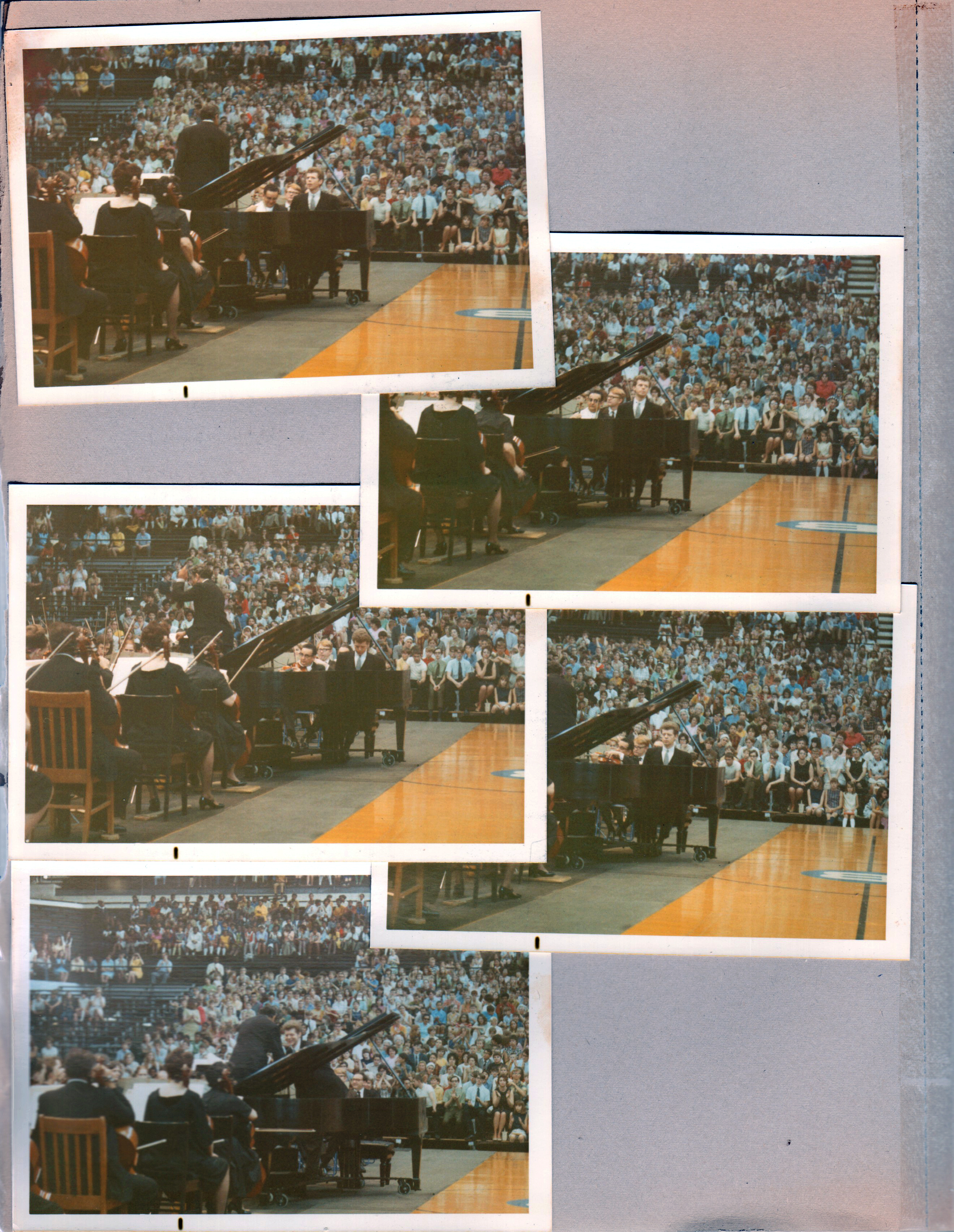 Butler Hinkle Fieldhouse - Van Cliburn concert