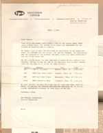 IPS letter - acceptance to advanced classes