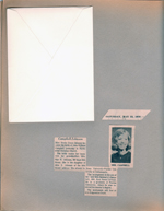 newspaper clipping - Campbell Johnson wedding