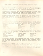 North United Methodist Church program - June 14 1970