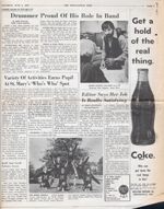 newspaper clipping - The Teen Star - June 6 1970