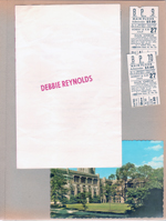program - Starlight Musicals - Debbie Reynolds. Tickets. postcard Butler University - Jordan Hall 30837-C