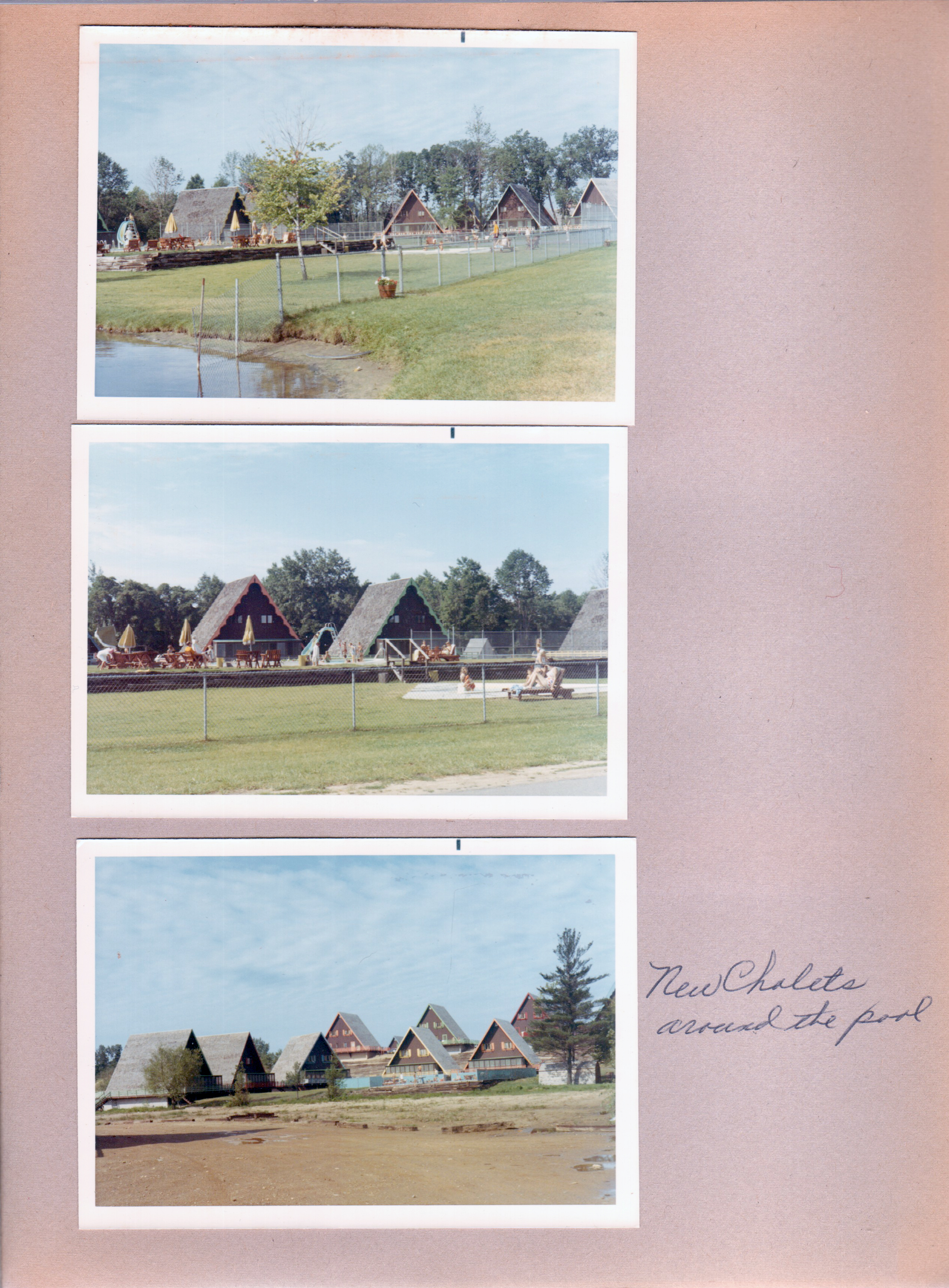 Chalet on the Lake - new Chalets around the pool