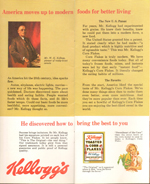Kellogg's of Battle Creek MI brochure